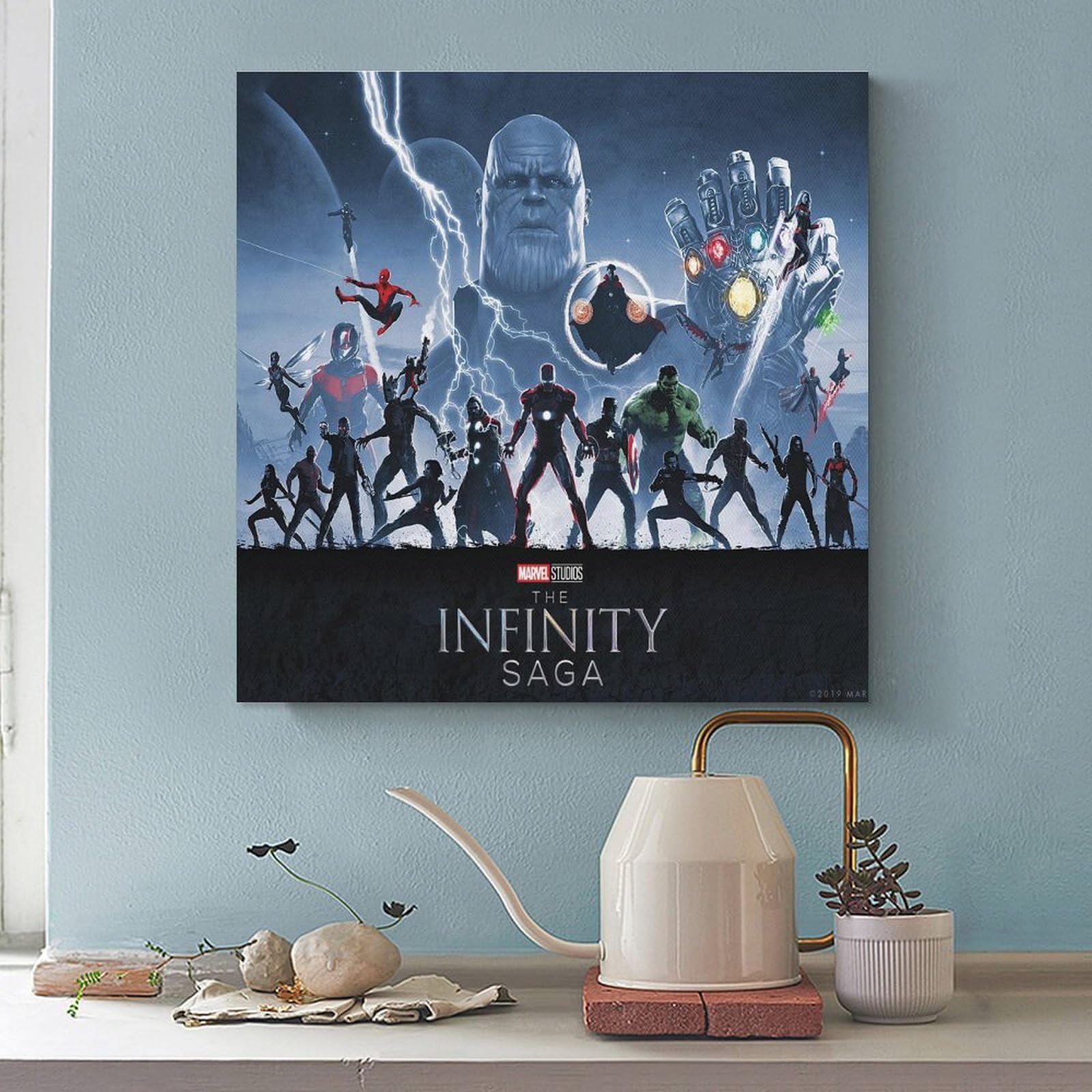 アベンジャーズ デジタルアート キャンバス Amazon.co.jp: アベンジャーズ 映画『インフィニティ・サーガ